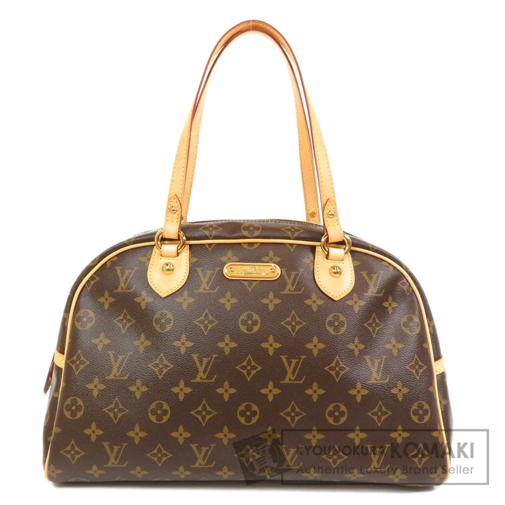 Louis Vuitton Montorgueil Top Handle Bag Monogram Canvas Brown
